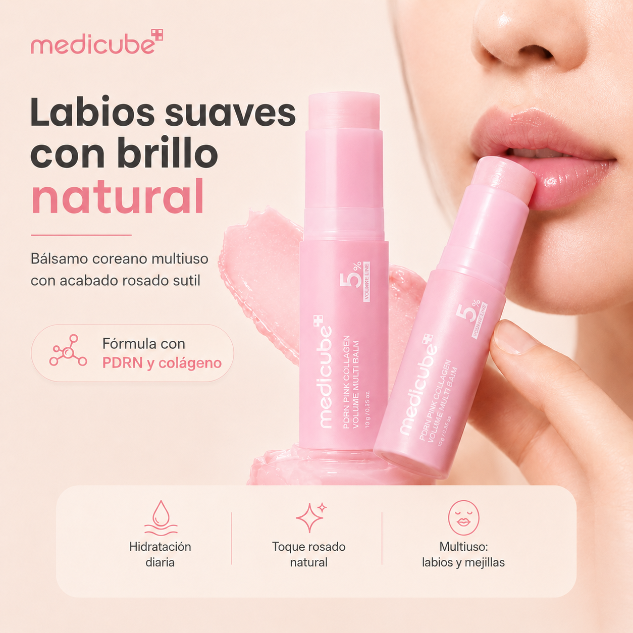 Colágeno Beauty Glow para piel, cabello y uñas
