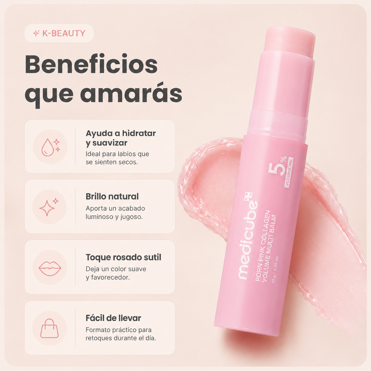 Colágeno Beauty Glow para piel, cabello y uñas