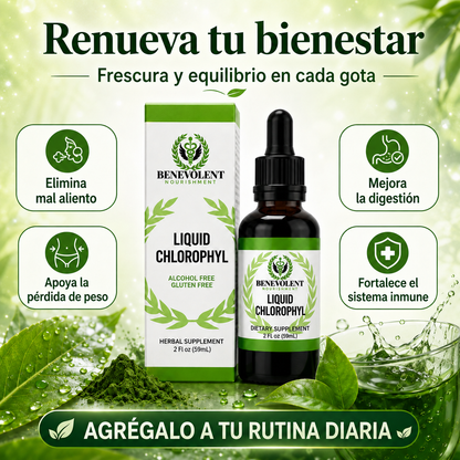 🌿 CLOROFILA LÍQUIDA - Desinflama tu cuerpo y elimina el mal aliento naturalmente desde la primera semana