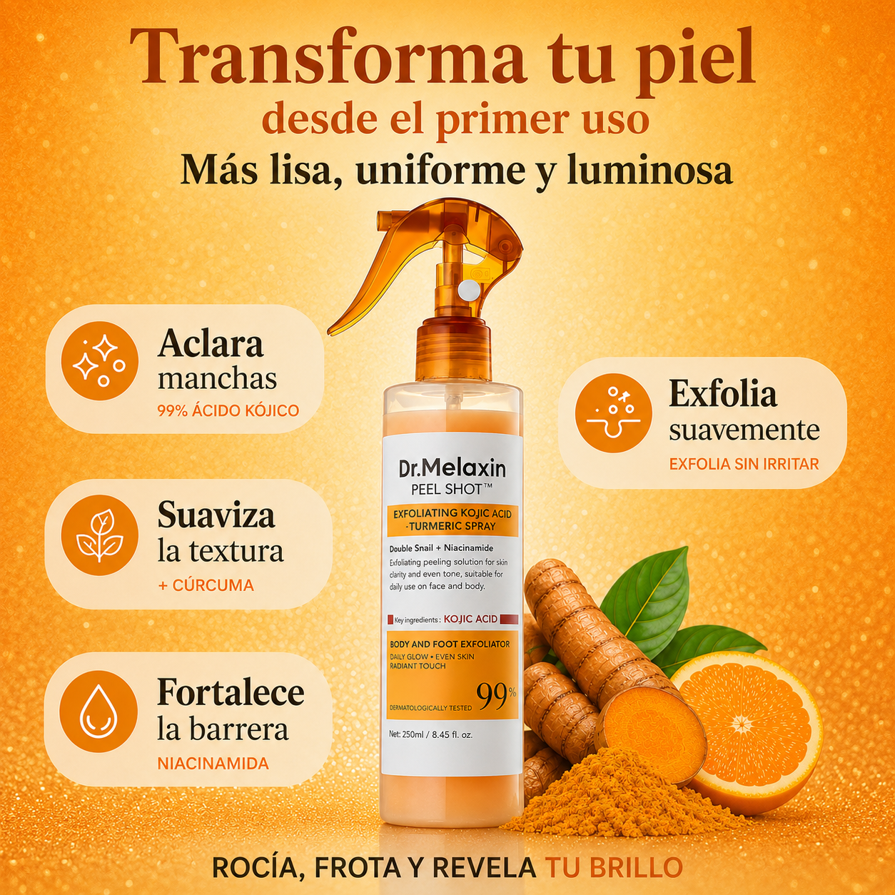 Cuidado diario para una piel con apariencia más uniforme
