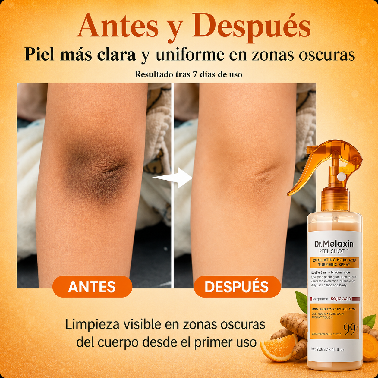 Cuidado diario para una piel con apariencia más uniforme