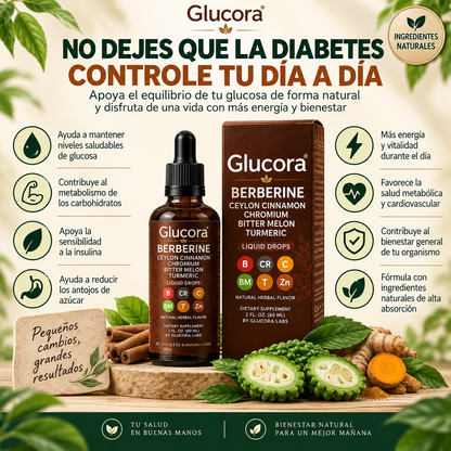 Glucora Berberine Controla tu Diabetes