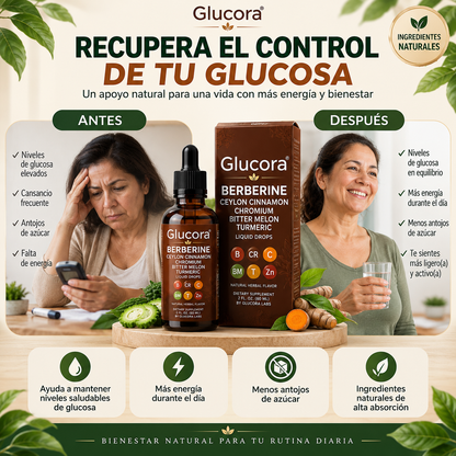 Glucora Berberine Controla tu Diabetes