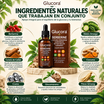 Glucora Berberine Controla tu Diabetes