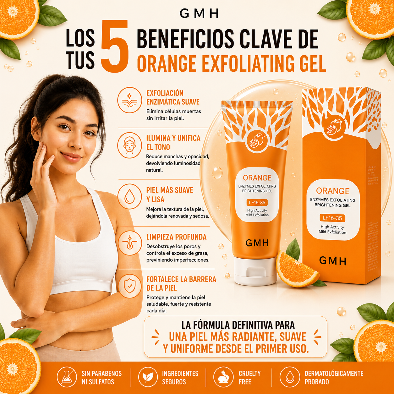 Orange Exfoliante | Importado Original