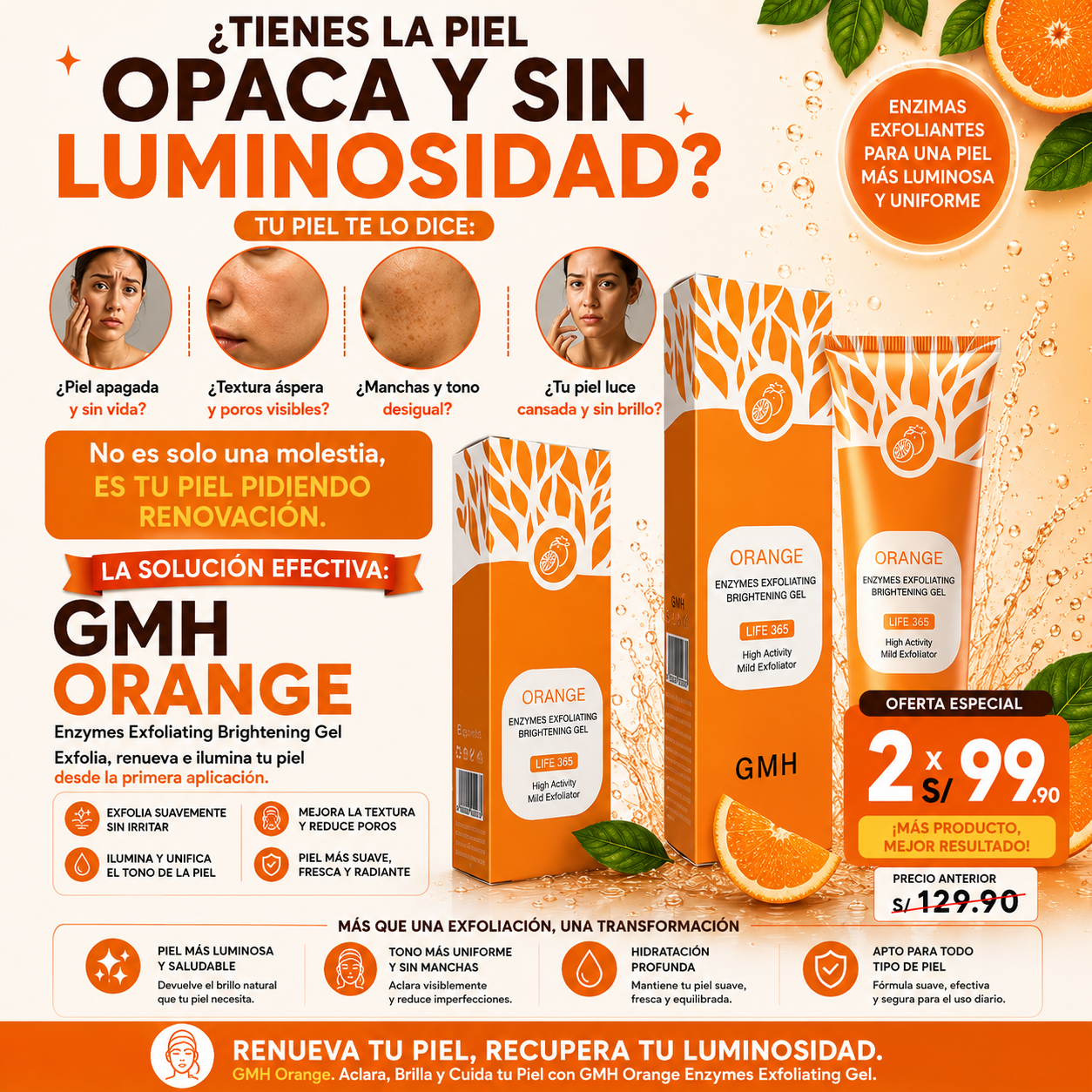 Orange Exfoliante | Importado Original
