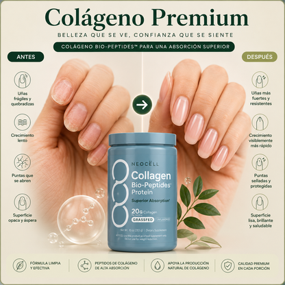 Colágeno premium para una piel firme, luminosa y sin señales de cansancio